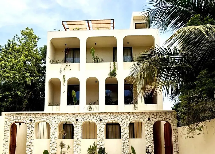 New Luxury Design Private Roof Pool Walkable Apartment Tulum
